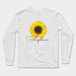 Sunflower and summer Long Sleeve T-Shirt